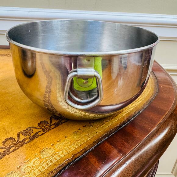 Farberware Stainless Steel 2 Piece Nesting Mixing Bowl Set Thumb Rings - Picture 6 of 9